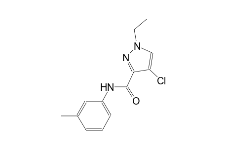 4-chloro-1-ethyl-N-(3-methylphenyl)-1H-pyrazole-3-carboxamide