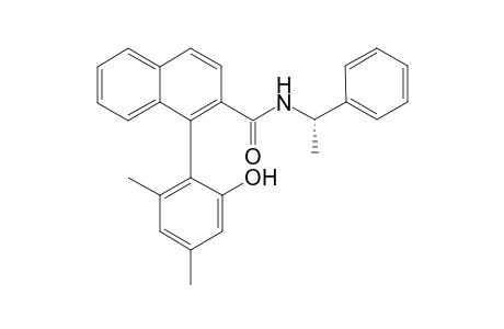 (M,1"S)-1-(2'-Hydroxy-4',6'-dimethylphenyl)-2-naphthoic acid 1"-phenylethylamide