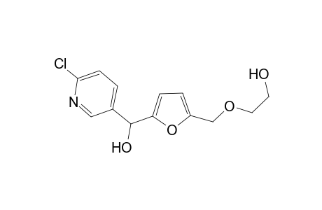 2-((5-((6-chloropyridin-3-yl)(hydroxy)methyl)furan-2-yl)methoxy)ethanol