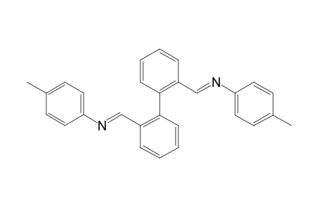 N,N'-Bis(4-methylphenyl)biphenyl-2,2'-dicarbaldehyde bisimine