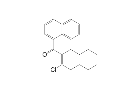(Z)-2-Butyl-3-chloro-1-(naphthalen-1-yl) hept-2-en-1-one