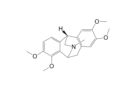 (-)-(5R,12S)-N-Methyl-2,3,8,9-tetramethoxyisopavinane [(-)-O-Methylthalisopavine]