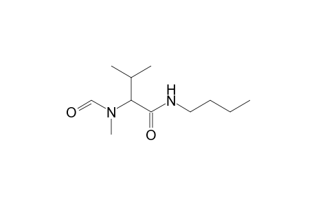 N-Methyl-N-[1-(N'-n-butylcarbamyl)-2-methylpropyl]formamide