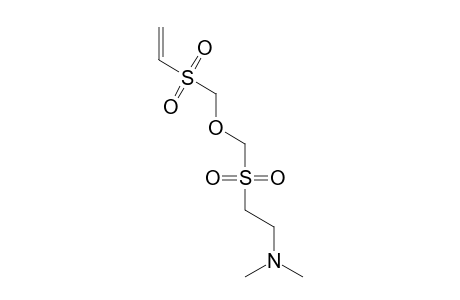 Ethanamine, 2-[[[(ethenylsulfonyl)methoxy]methyl]sulfonyl]-N,N-dimethyl-