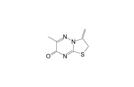 6-Methyl-3-methylene-7-thiazolo[3,2-b][1,2,4]triazinone
