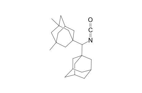 1-[(1-Adamantyl)isocyanatomethyl]-3,5-dimethyladamantane