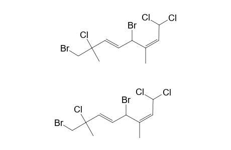 PLOCORALIDE-C;4,8-DIBROMO-1,1,7-TRICHLORO-3,7-DIMETHYL-2E,5Z-OCTADIENE