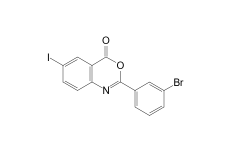 2-(3-Bromophenyl)-6-iodo-4H-3,1-benzoxazin-4-one