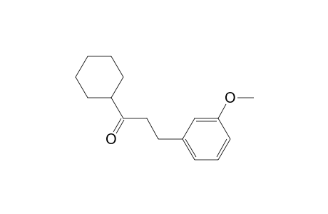 1-cyclohexyl-3-(3-methoxyphenyl)-1-propanone