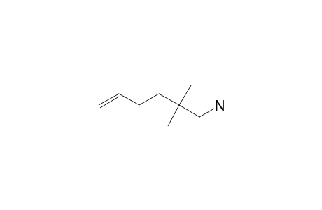 2,2-dimethylhex-5-enylamine