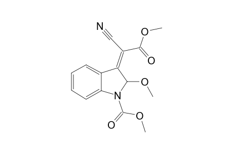 METHYL-Z-1-CARBOMETHOXY-2-METHOXY-3-INDOLINYLIDENECYANOACETATE
