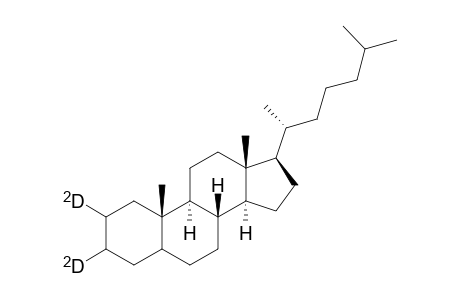 Cholestane-2,3-D2