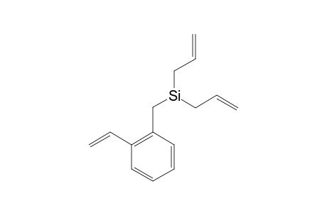 ORTHO-VINYLBENZYLDIALLYLSILANE