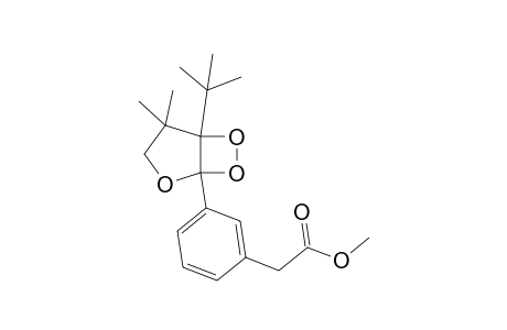 5-tert-Butyl-1-[3-(methoxycarbonylmethyl)phenyl]-4,4-dimethyl-2,6,7-trioxabicyclo[3.2.0]heptane