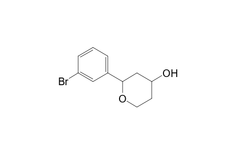 2-(3-Bromophenyl)-4-hydroxytetrahydropyran
