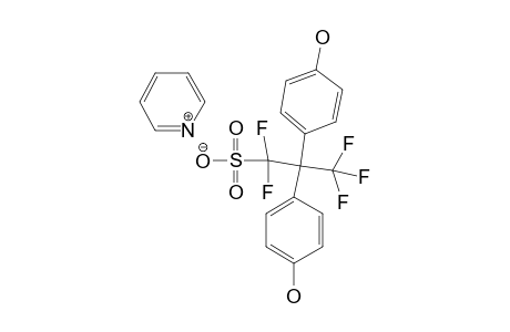 2,2-BIS-(PARA-HYDROXYPHENYL)-PENTAFLUOROPROPANESULFONIC-ACID-PYRIDINIUM-SALT