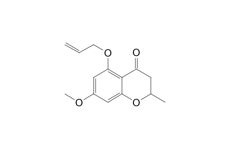 5-Allyloxy-7-methoxy-2-methyl-chroman-4-one