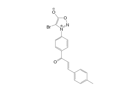 4-BROMO-3-[PARA-(3'-(4-METHYLPHENYL)-ACRYL-1'-OYL)]-PHENYLSYDNONE