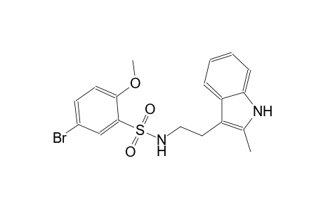 5-Bromo-2-methoxy-N-[2-(2-methyl-1H-indol-3-yl)ethyl]benzenesulfonamide