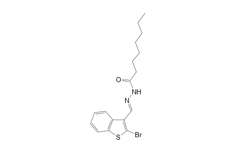 N'-[(E)-(2-Bromo-1-benzothien-3-yl)methylidene]octanohydrazide