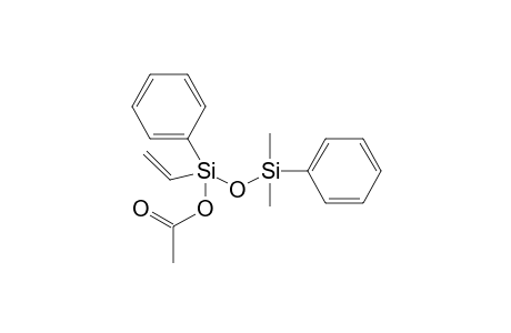 1-acetoxy-3,3-dimethyl-1,3-diphenyl-1-vinyldisiloxane