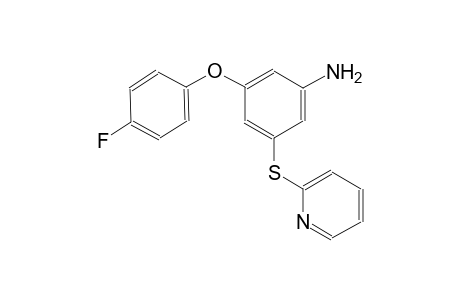 benzenamine, 3-(4-fluorophenoxy)-5-(2-pyridinylthio)-