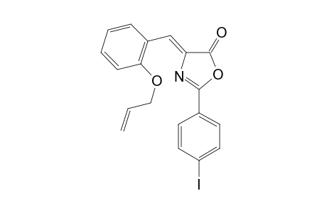 (4Z)-4-[2-(Allyloxy)benzylidene]-2-(4-iodophenyl)-1,3-oxazol-5(4H)-one