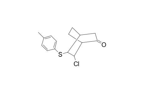 6-Chloro-5-[(4-methylphenyl)sulfanyl]bicyclo[2.2.2]octan-2-one