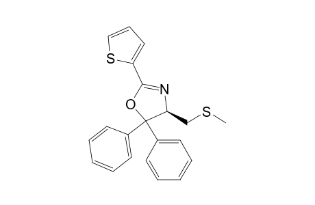 (4R)-4-(methylsulfanylmethyl)-5,5-diphenyl-2-(2-thienyl)-4H-oxazole