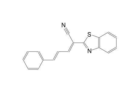 2-benzothiazoleacetonitrile, alpha-[(2E)-3-phenyl-2-propenylidene]-