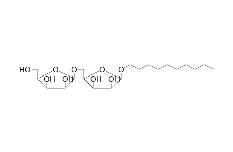 Decyl 5-O-pentofuranosylpentofuranoside