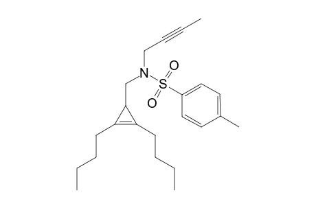 N-(But-2-ynyl)-N-((2, 3-dibutylcycloallyl)methyl)-4-methylbenzenesulfonamide