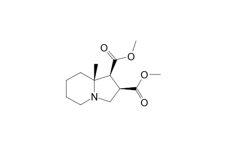 (1S*,2R*,8aR*)-Octahydro-8a-methyl-1,2-indolizinedicarboxylic acid dimethyl ester
