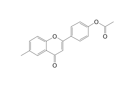 4'-(Acetyl)oxy-6-methylflavone