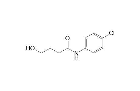 N-(4-chlorophenyl)-4-hydroxy-butanamide