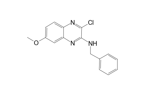 2-Chloro-6-methoxy-3-benzylamino-quinoxaline