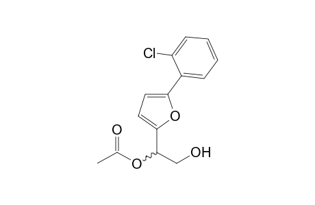 1-(5-(2-Chlorophenyl)furan-2-yl)-2-hydroxyethyl acetate