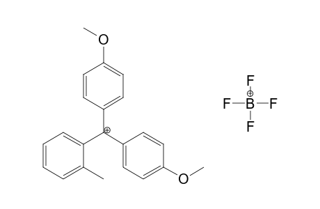 Bis(4-methoxyphenyl)(2-methylphenyl)methylium tetrafluoroborate