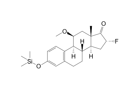 (8S,9S,11S,13S,14S,16R)-16-fluoranyl-11-methoxy-13-methyl-3-trimethylsilyloxy-7,8,9,11,12,14,15,16-octahydro-6H-cyclopenta[a]phenanthren-17-one