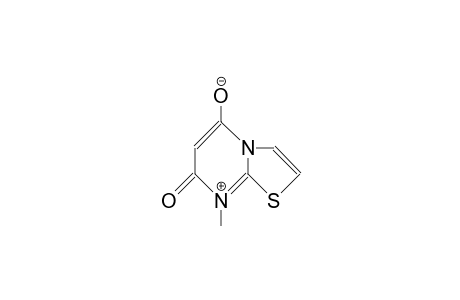 Anhydro-(5-hydroxy-8-methyl-7-oxo-thiazolo[3,2-A]pyrimidinium hydroxide)