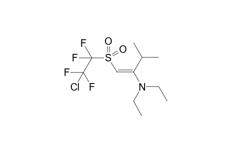 {1-[1-(2-Chloro-1,1,2,2-tetrafluoroethanesulfonyl)-meth-(E)-ylidene]-2-methylpropyl}-diethyl-amine