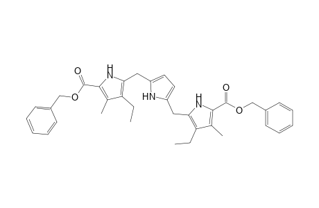 2,5-Bis(5-benzyloxycarbonyl-3-ethyl-4-methyl-2-pyrrolylmethyl)pyrrole