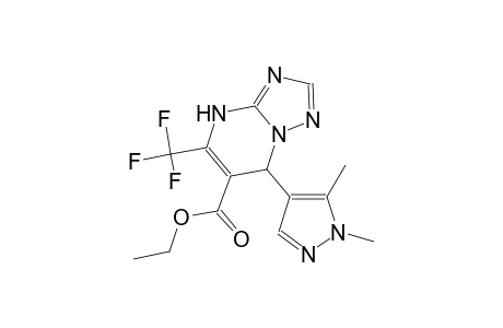 ethyl 7-(1,5-dimethyl-1H-pyrazol-4-yl)-5-(trifluoromethyl)-4,7-dihydro[1,2,4]triazolo[1,5-a]pyrimidine-6-carboxylate