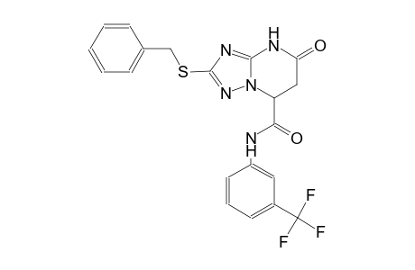 [1,2,4]triazolo[1,5-a]pyrimidine-7-carboxamide, 4,5,6,7-tetrahydro-5-oxo-2-[(phenylmethyl)thio]-N-[3-(trifluoromethyl)phenyl]-