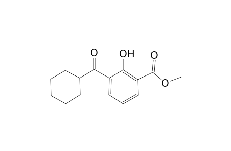 Benzoic acid, 3-cyclohexanoyl-2-hydroxy-, methyl ester