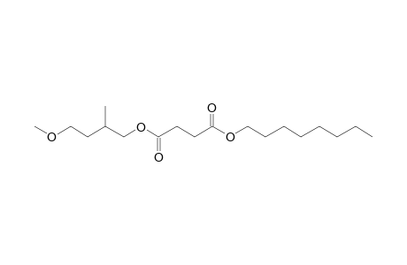 Succinic acid, 4-methoxy-2-methylbutyl octyl ester