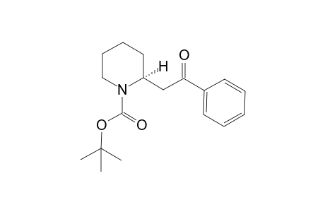 2-Phenacyl-1-piperidinecarboxylic acid tert-butyl ester