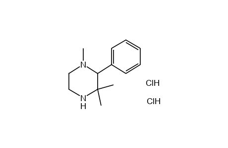 2-PHENYL-1,3,3-TRIMETHYLPIPERAZINE, DIHYDROCHLORIDE