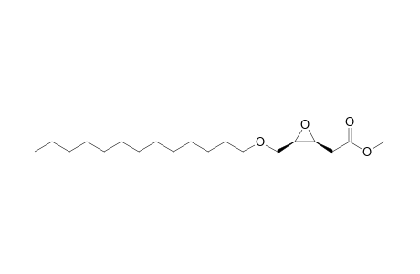 (2S,3R)-3-Tridecyloxymethyloxirane-2-ylmethyl acetate