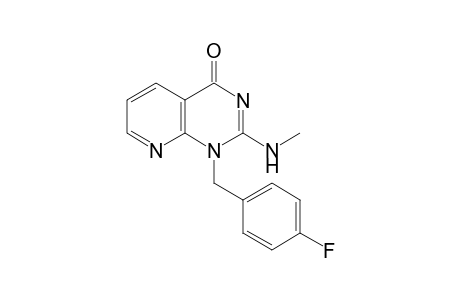 1-(p-fluorobenzyl)-2-(methylamino)pyrido[2,3-d]pyrimidin-4(1H) one